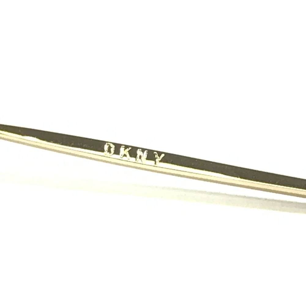DKNY Eyeglasses Frames DK7000 240 Brown Tortoise Gold Large Round 53-18-135